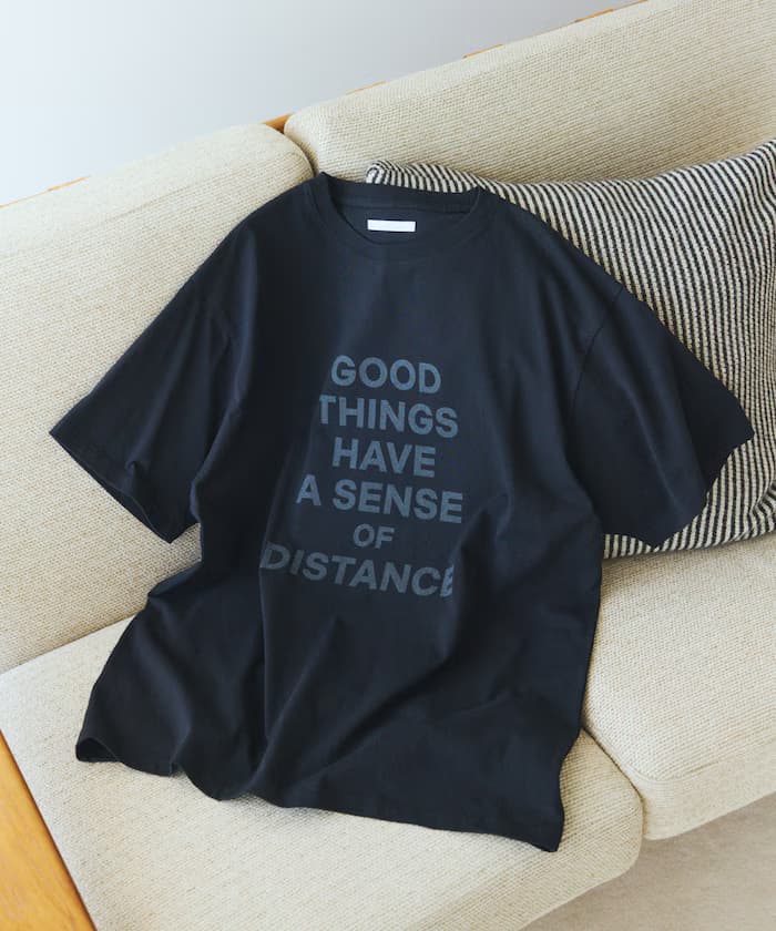 寬版 概念 Logo印花 T恤