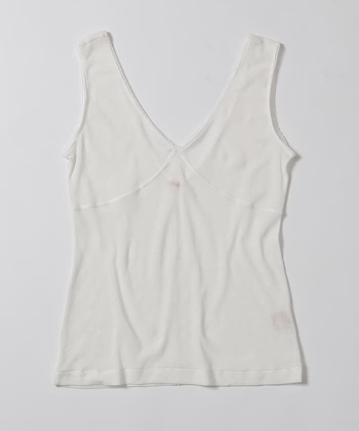 Cotton rib tank top / N26SS-C05