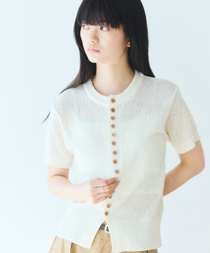 木釦 布克雷 針織開衫