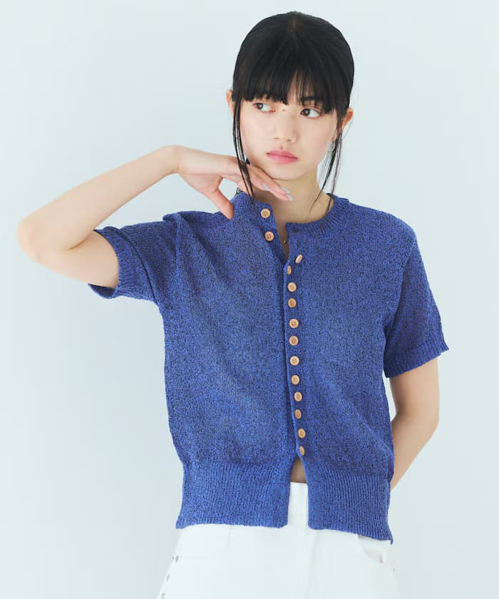 木釦 布克雷 針織開衫