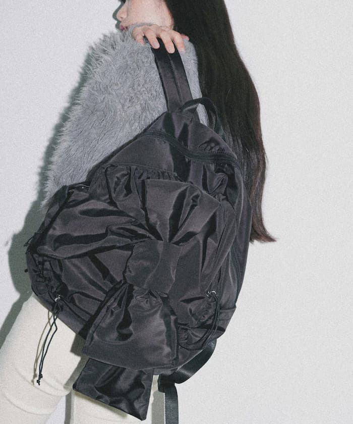 別注蝴蝶結後背包 / 可收納A4尺寸 / 19L容量