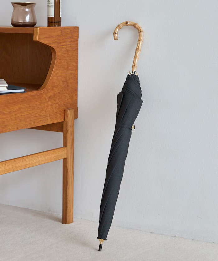 竹製手柄晴雨傘 UV防曬