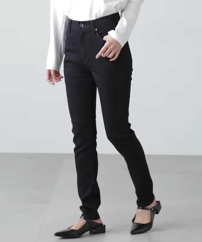 基本款緊身丹寧褲