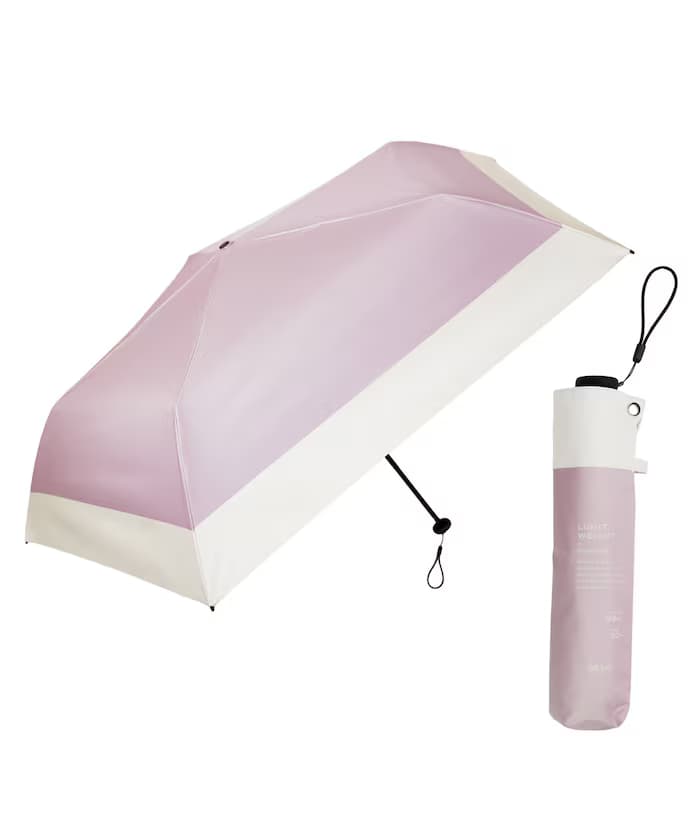 晴雨兼用 可摺疊傘 超輕量碳纖維 抗UV 55cm