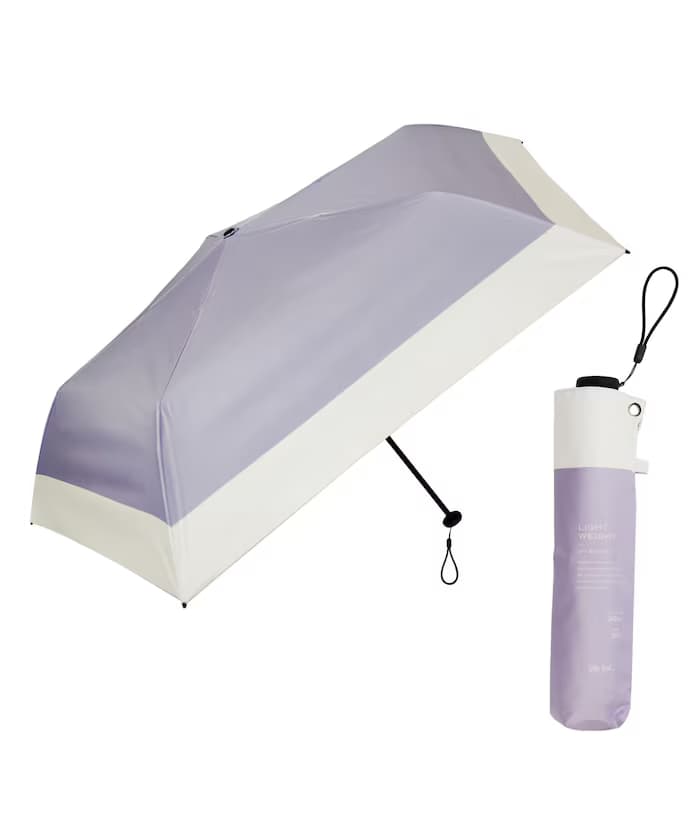 晴雨兼用 可摺疊傘 超輕量碳纖維 抗UV 55cm