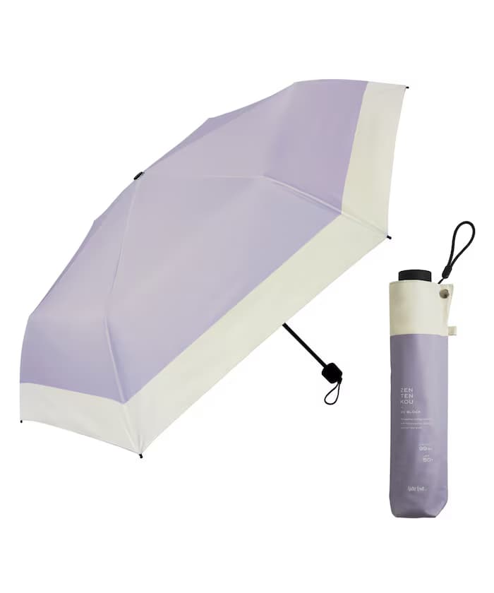 ZENTENKOU 晴雨兼用 抗UV 隔熱 折疊傘 55cm
