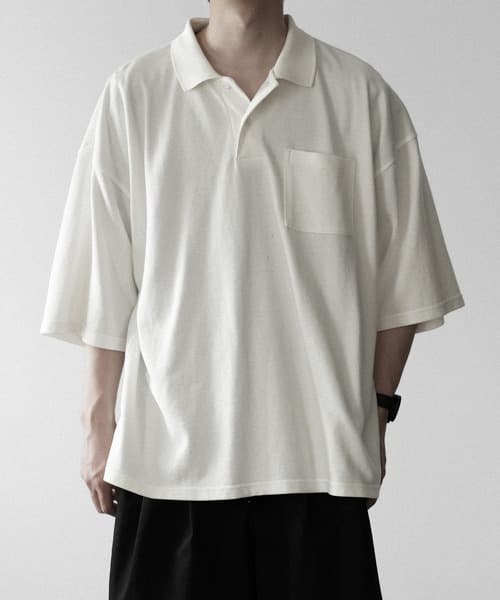 RUUBON moss stitch Polo衫【新色上市】