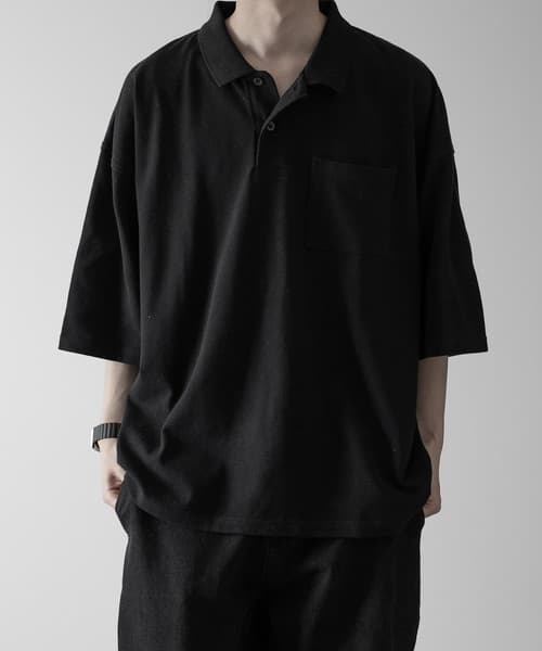 RUUBON moss stitch Polo衫【新色上市】