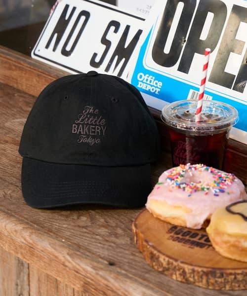 The Little BAKERY TOKYO × forksy. 聯名限定 小標誌 刺繡 棒球帽