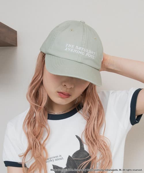 【forksy.】【THE SATURDAY EVENING POST】聯名限定 LOGO刺繡 棒球帽