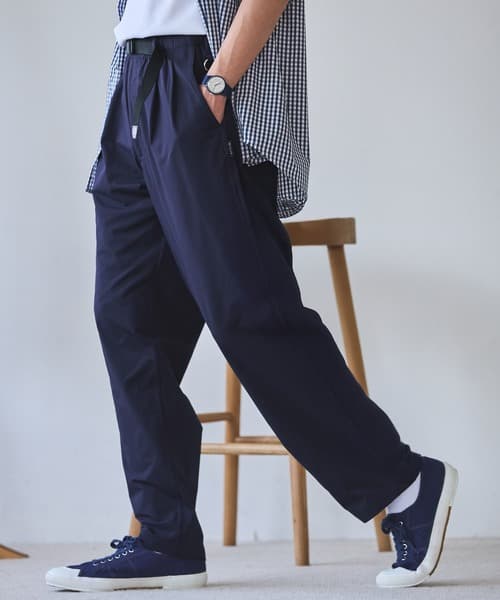 【EPIX AIR系列】套裝對應 機能面料 織帶腰帶 錐形 彈性 輕鬆褲【吸濕排汗・接觸涼感】THE CRAFT CREW PRODUCTS