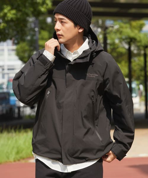 THE CRAFT CREW PRODUCTS 機能尼龍 抽繩 撥水彈性 登山連帽外套