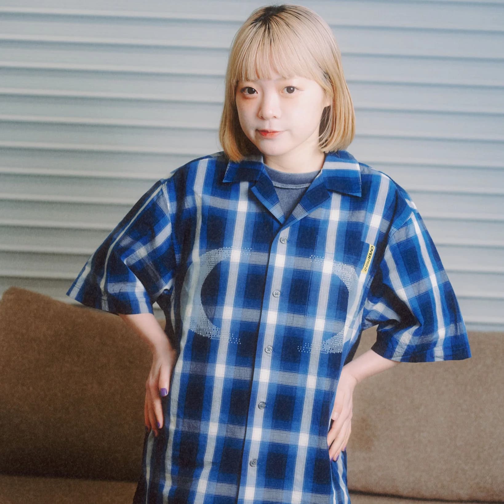 NEW MOON check shirts