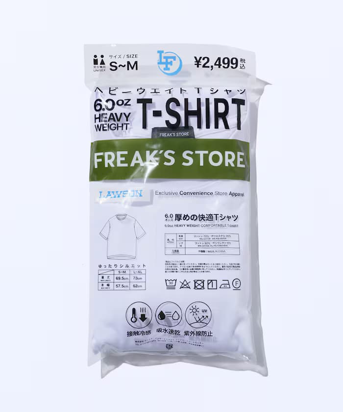 LAWSON×FREAK'S STORE 寬鬆舒適T恤 / LAWSON FREAK — 3/5