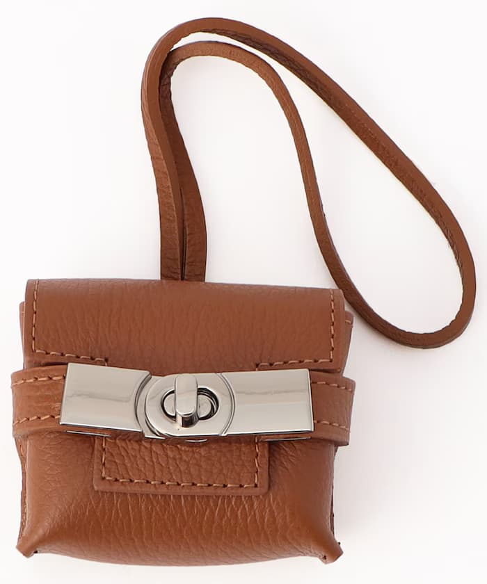 皮革扣環鑰匙圈 — 3/5