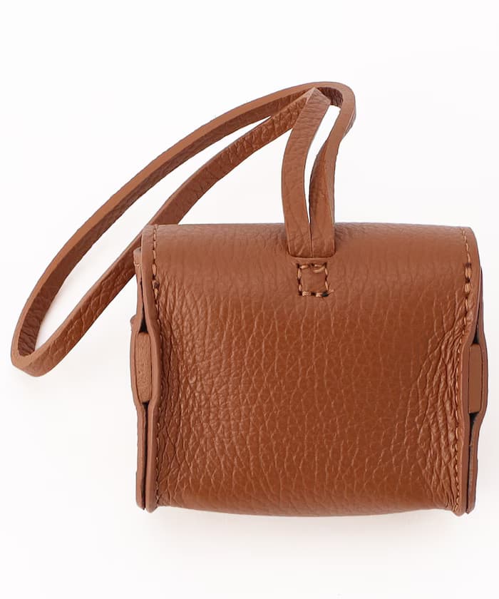 皮革扣環鑰匙圈 — 4/5