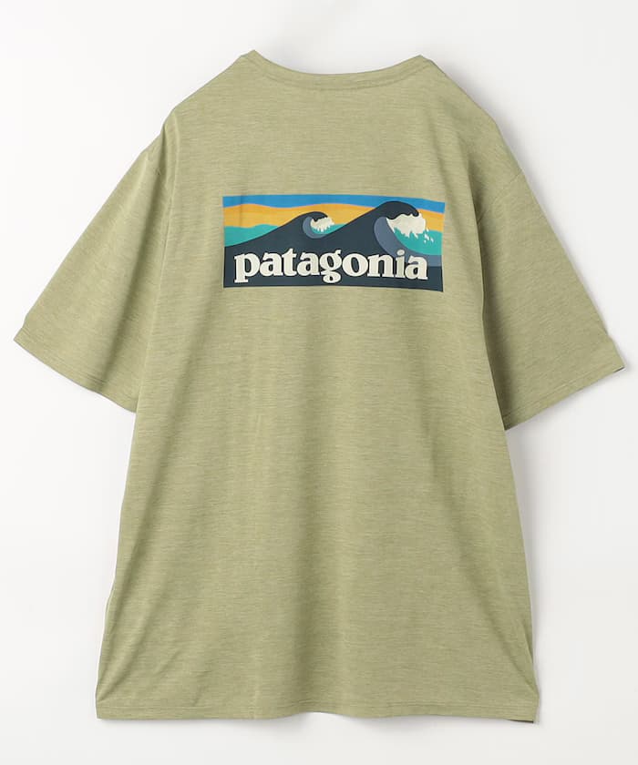 男款 Capilene Cool 日常 T 恤(Board Shorts Logo)【限定展開】