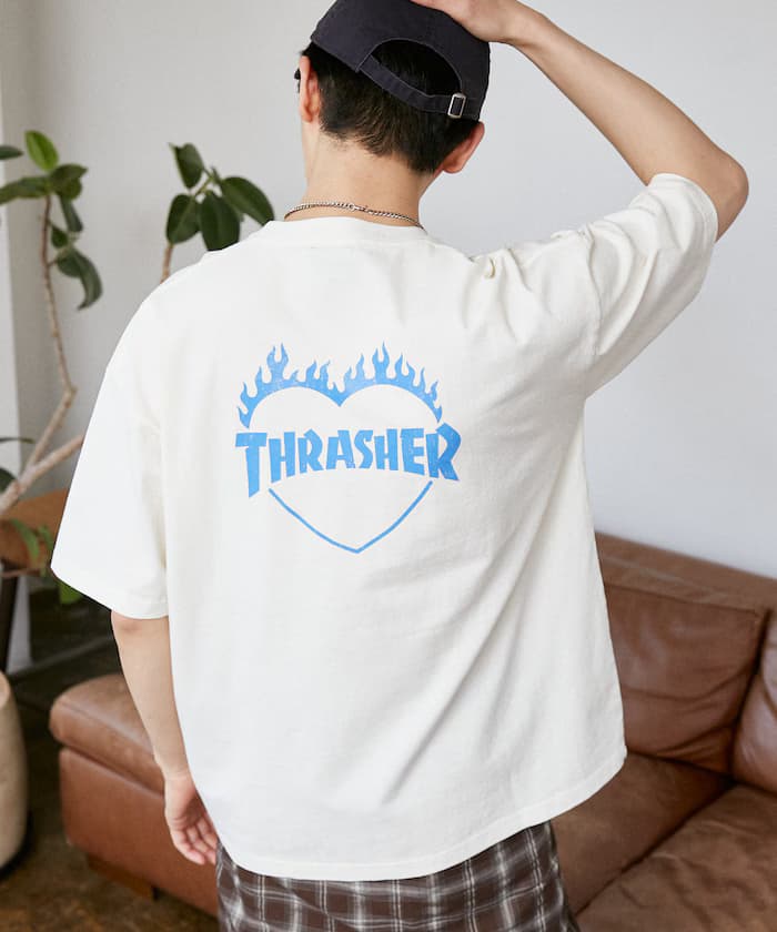 別注後背印花愛心標誌T恤 限定展開