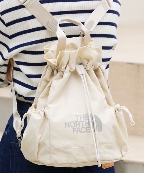 THE NORTH FACE Light Bonney Pack 輕量 3WAY 品牌標誌 束口包 後背包/側背包/托特包