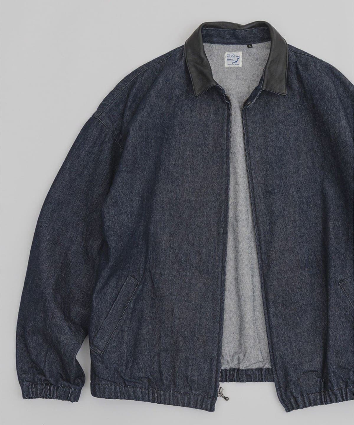 (共三件)BEAMS 客製單 ヘビーオックスフォード ボタンダウンシャツ 白XL 藍XL 【別注】orSlow / ZIPUP BLOUSON onewash 4號