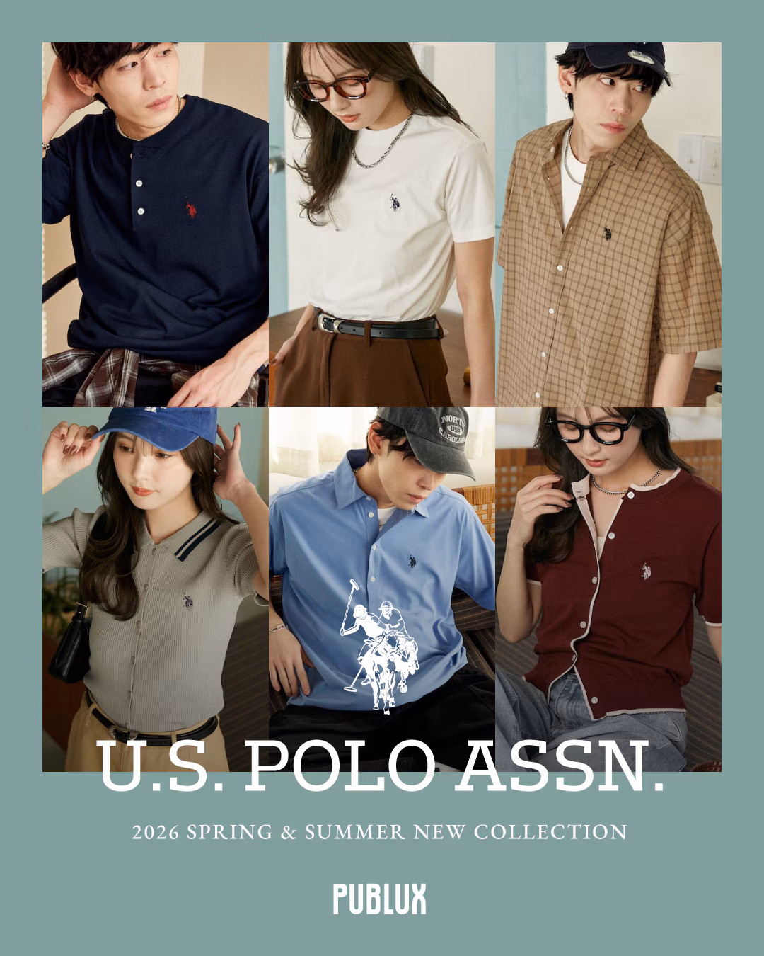 U.S. POLO ASSN. NEW COLLECTION PUBLUX